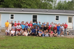 a picture of all the participants of the mission trip