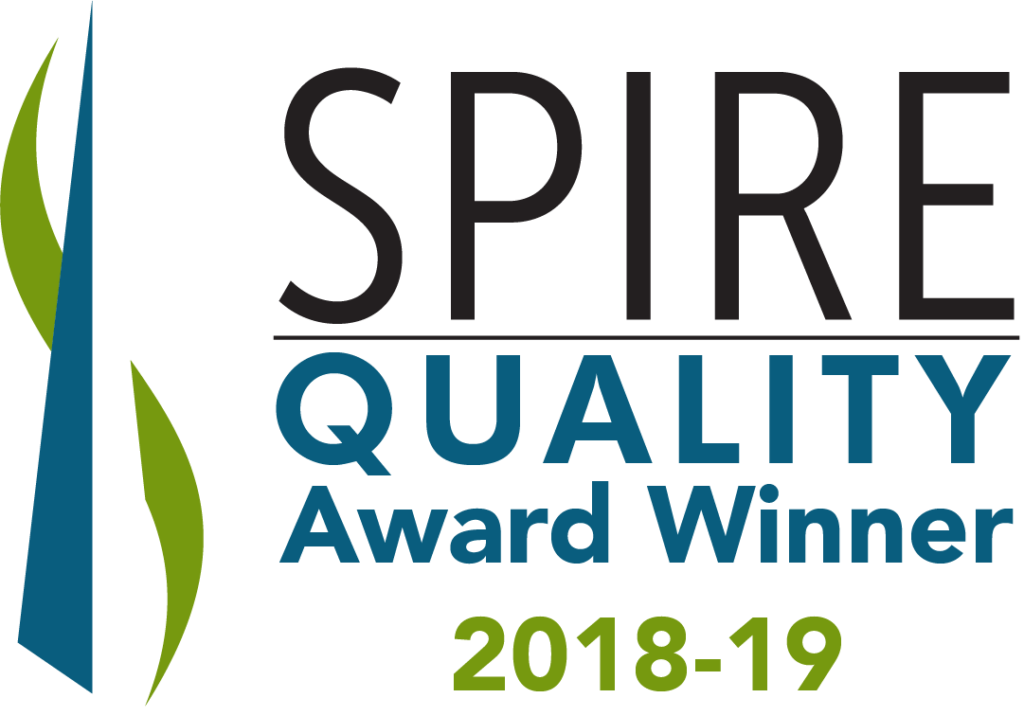 spire quality award winner 2018-2019