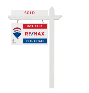 RE/MAX sold sign
