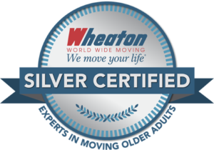 Wheaton silver certified logo.