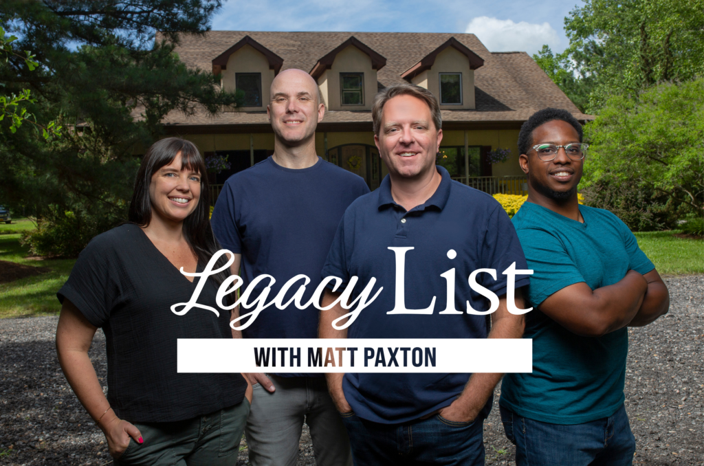 legacy list with matt paxton