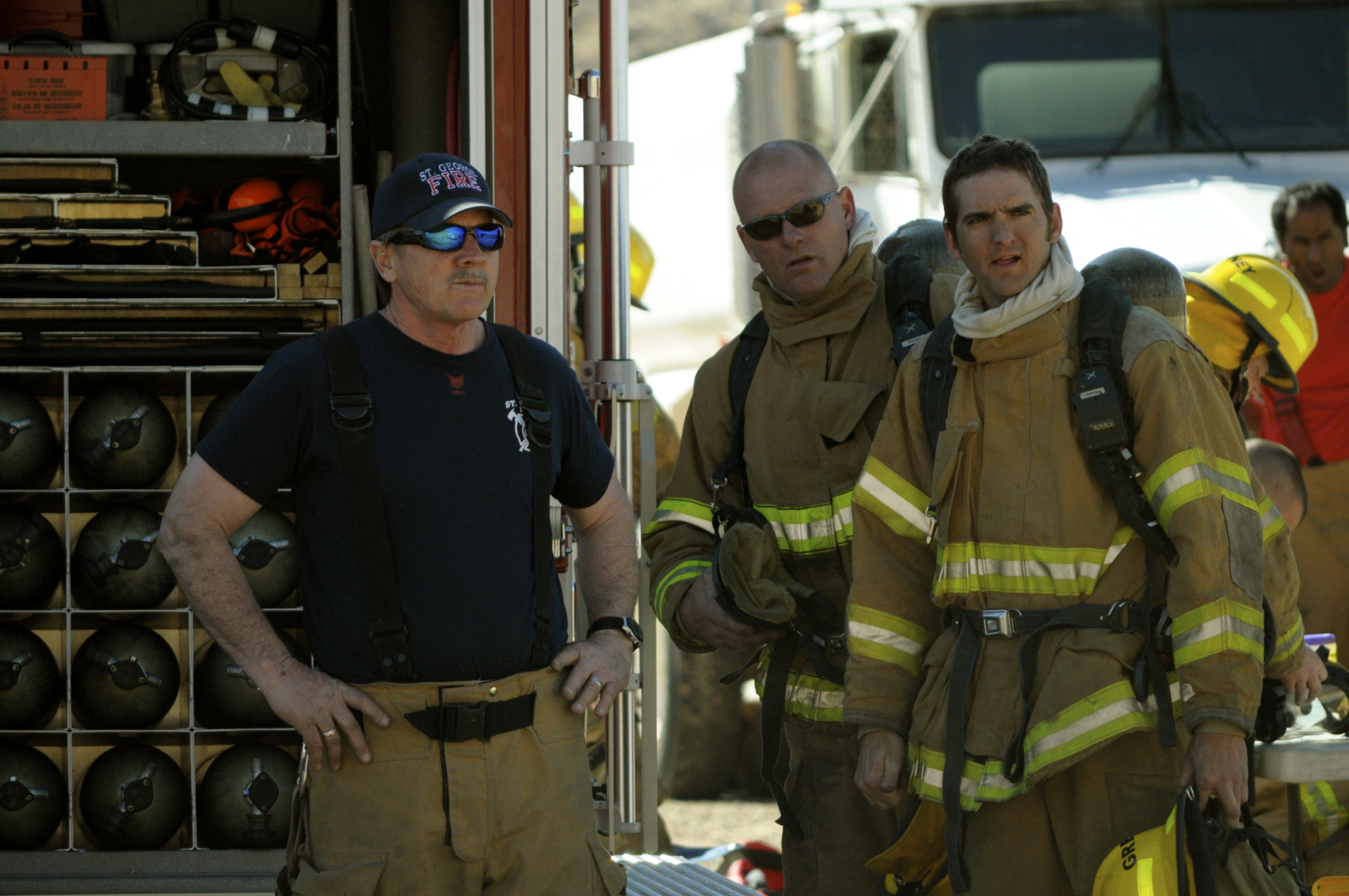 moving agent is a firefighter