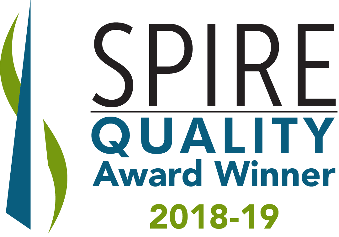 spire quality award winner 2018-2019